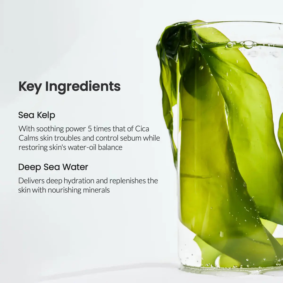 Refreshing Sea Kelp Real Deep Face Sheet Mask