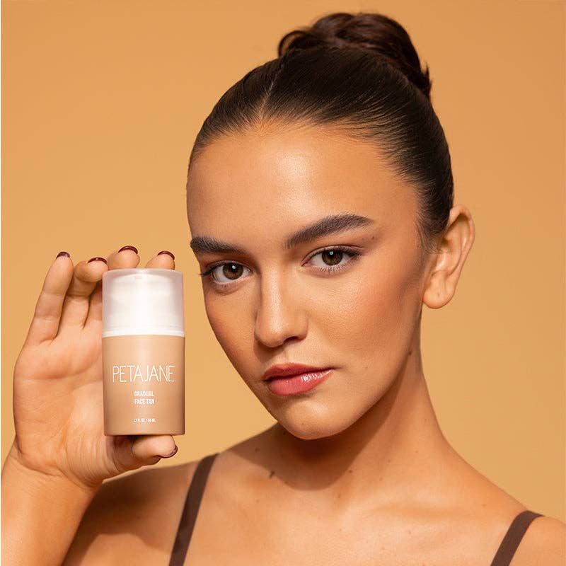 Gradual Face Tan
