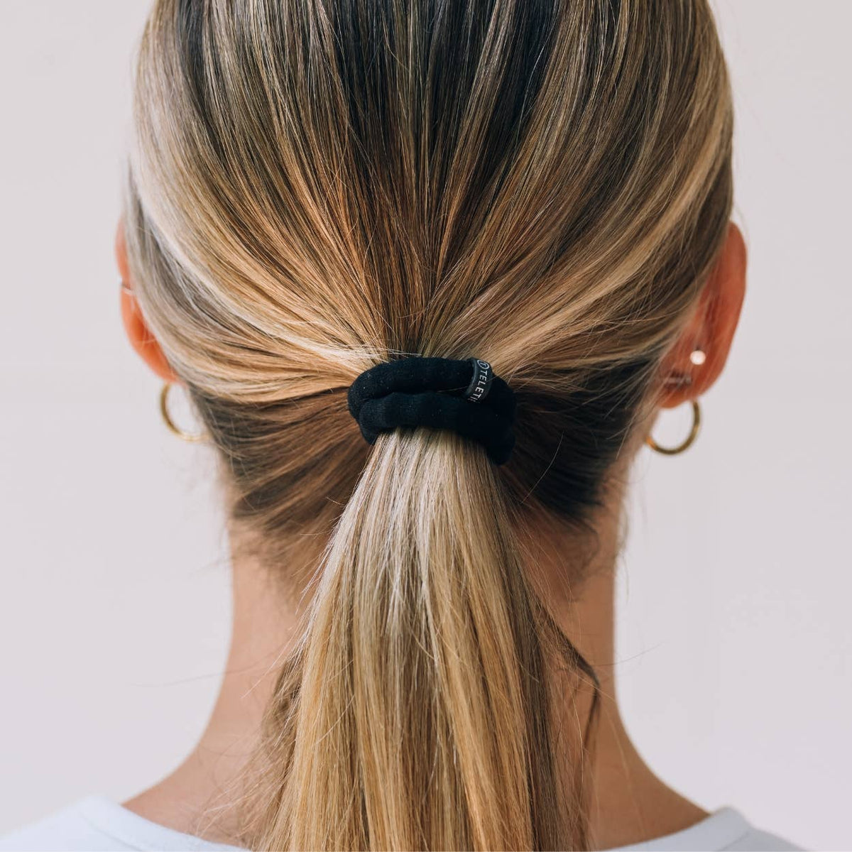Nylon Hair Ties | Small | Jet Black