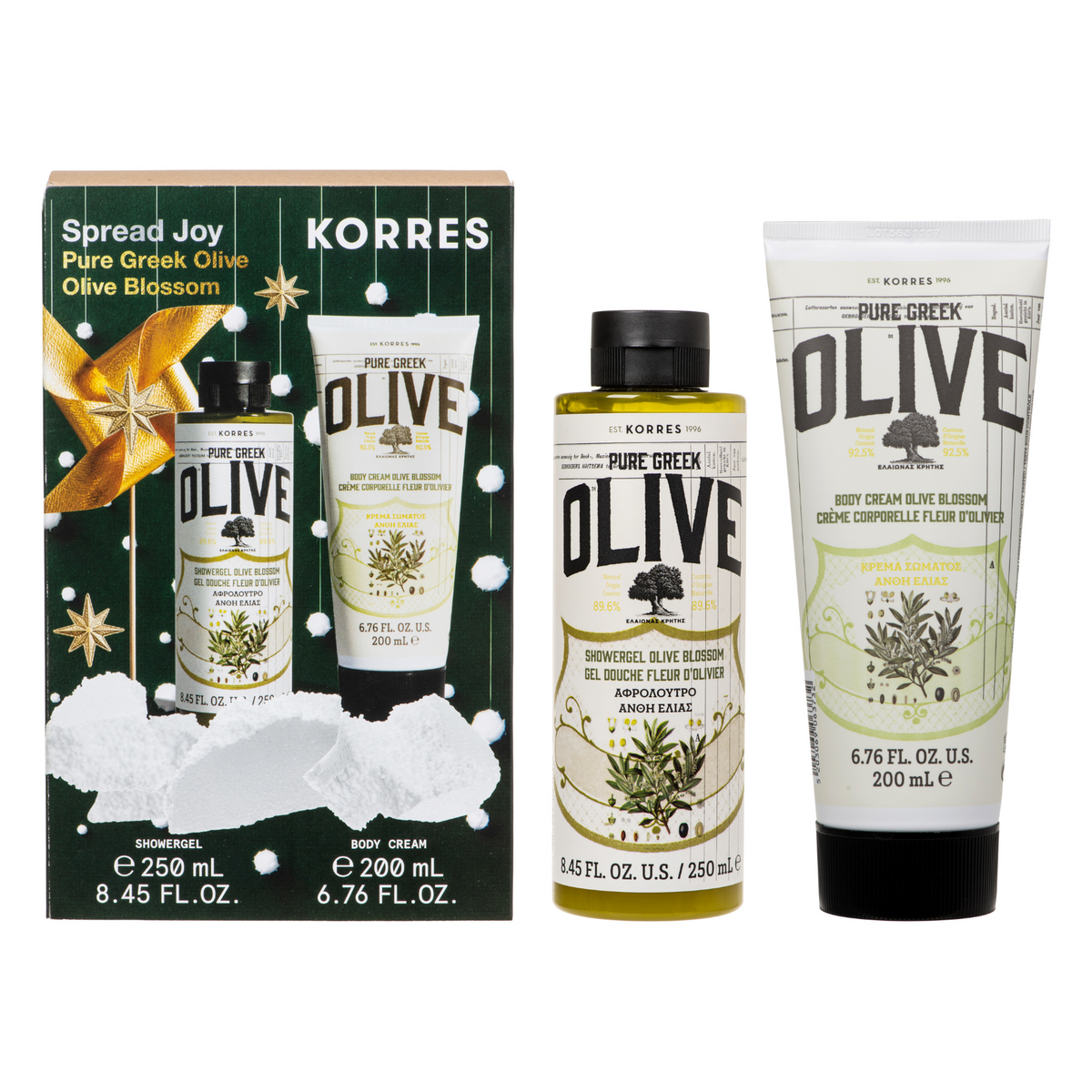 Olive Blossom Shower Gel & Body Milk Set | $51 Value