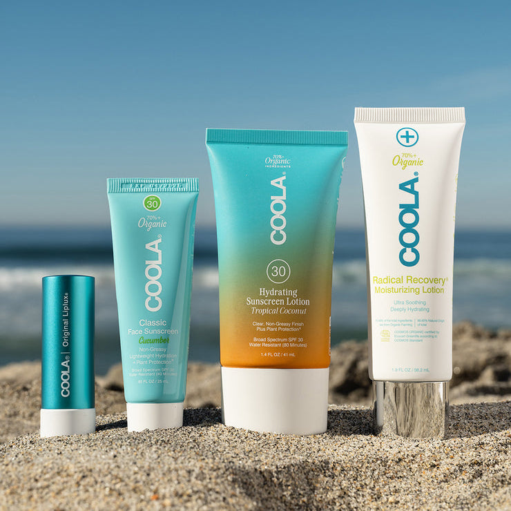 4 Piece Suncare Travel Essentials Set
