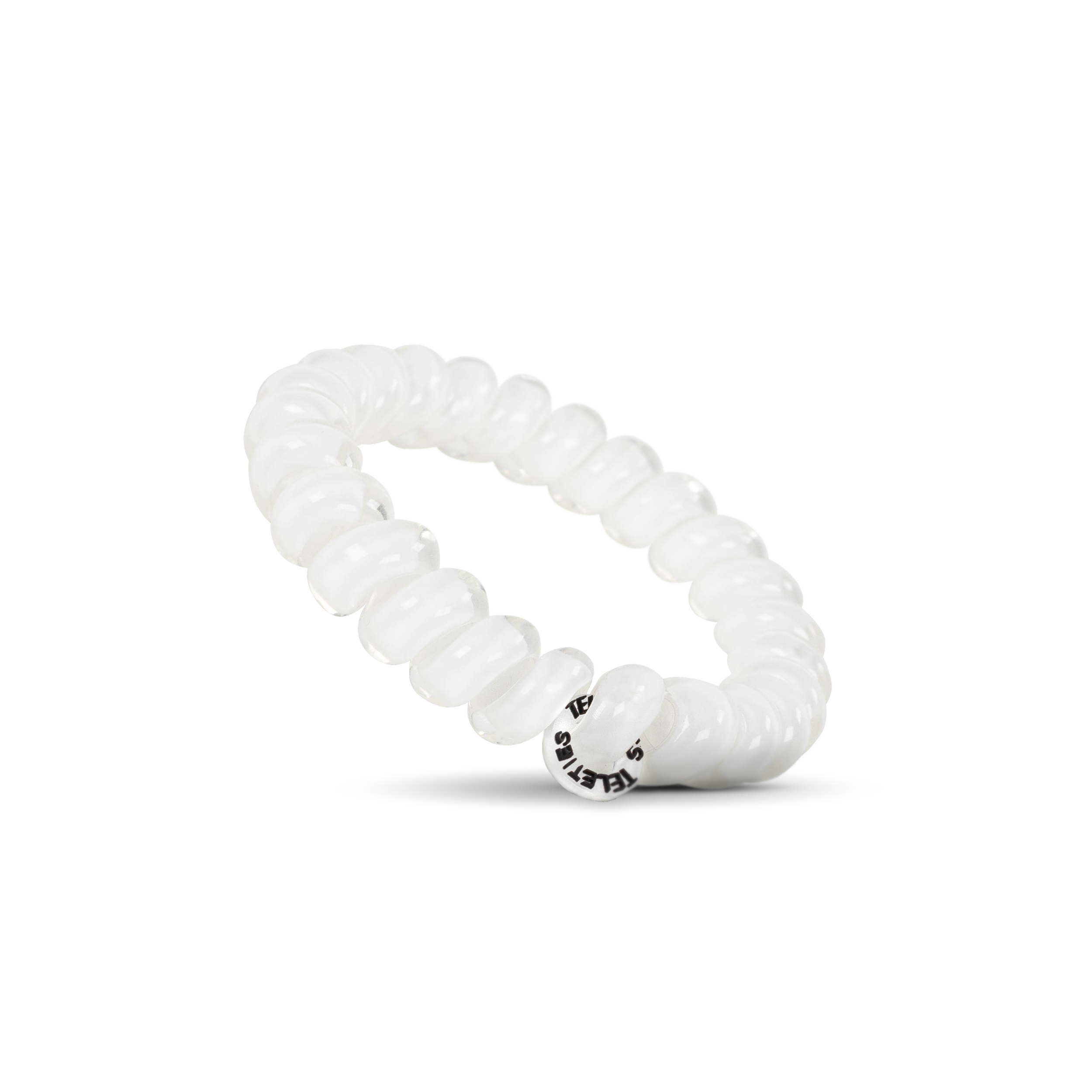 Spiral Hair Coils | Large | Coconut White Hair Ties