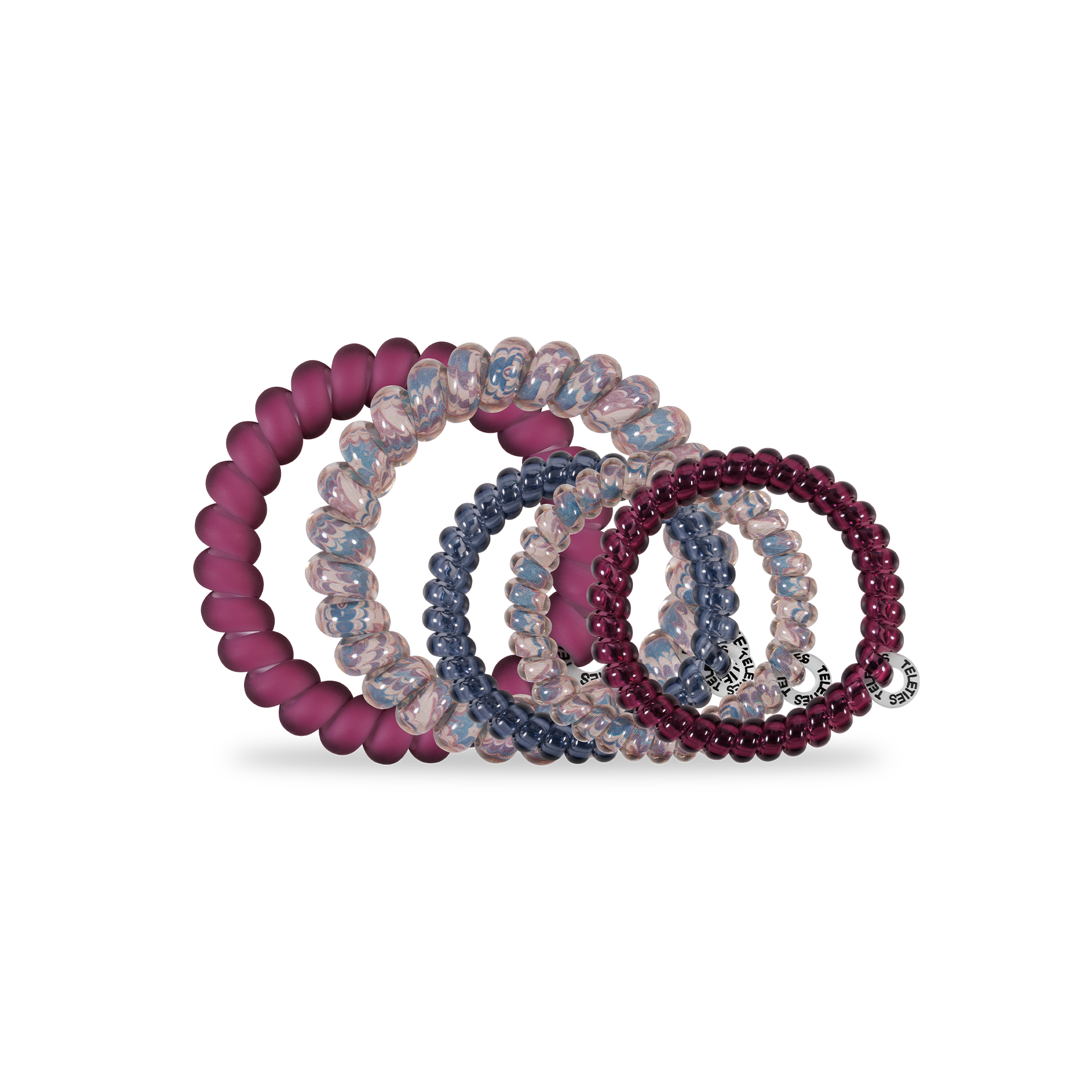 Spiral Hair Coils | Mix Pack | Purple Haze