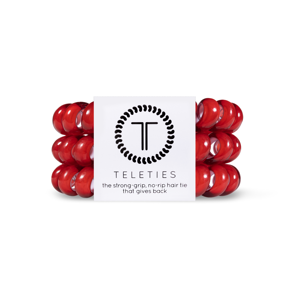 Spiral Hair Coils | Large | Scarlet Red
