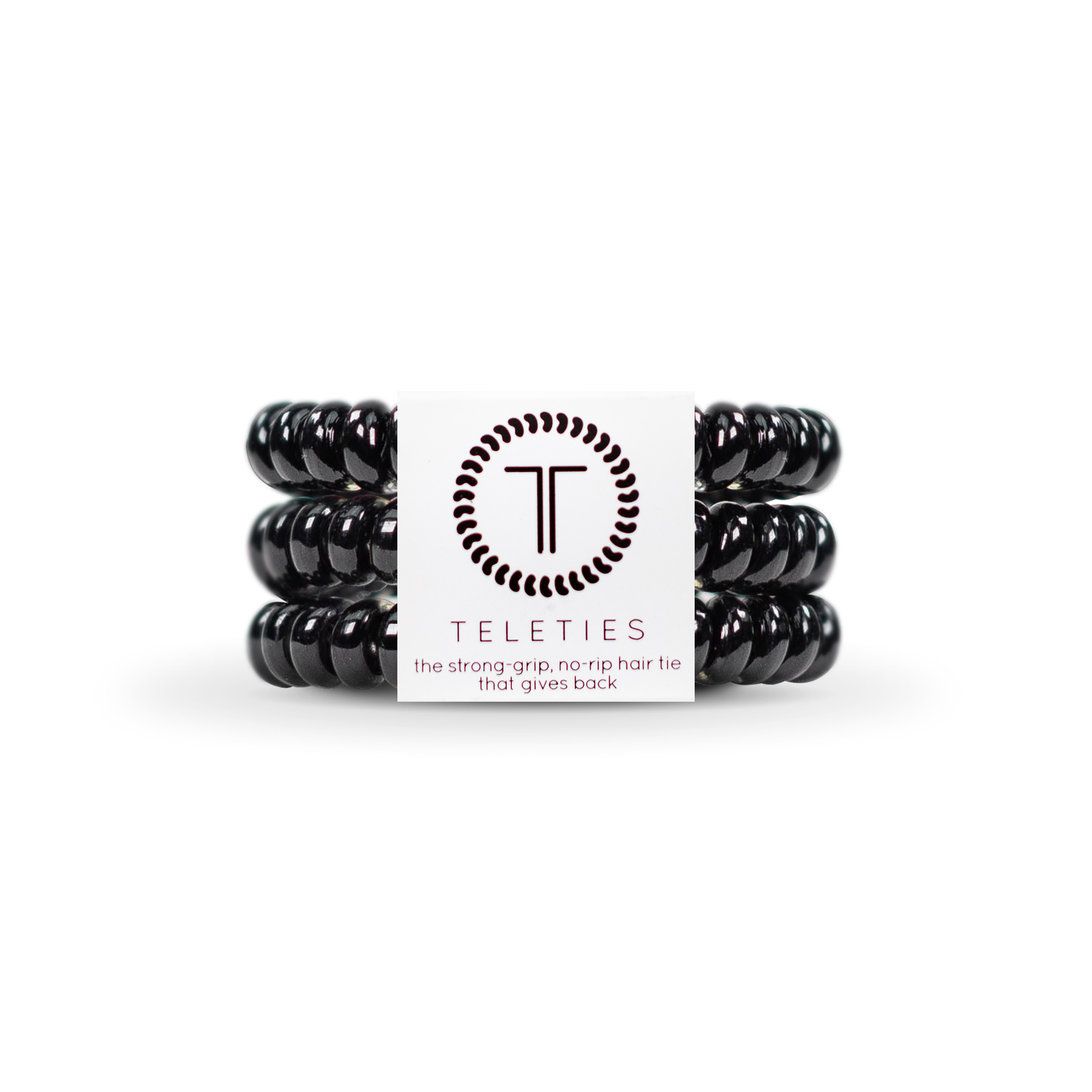 Spiral Hair Coils | Large | Jet Black