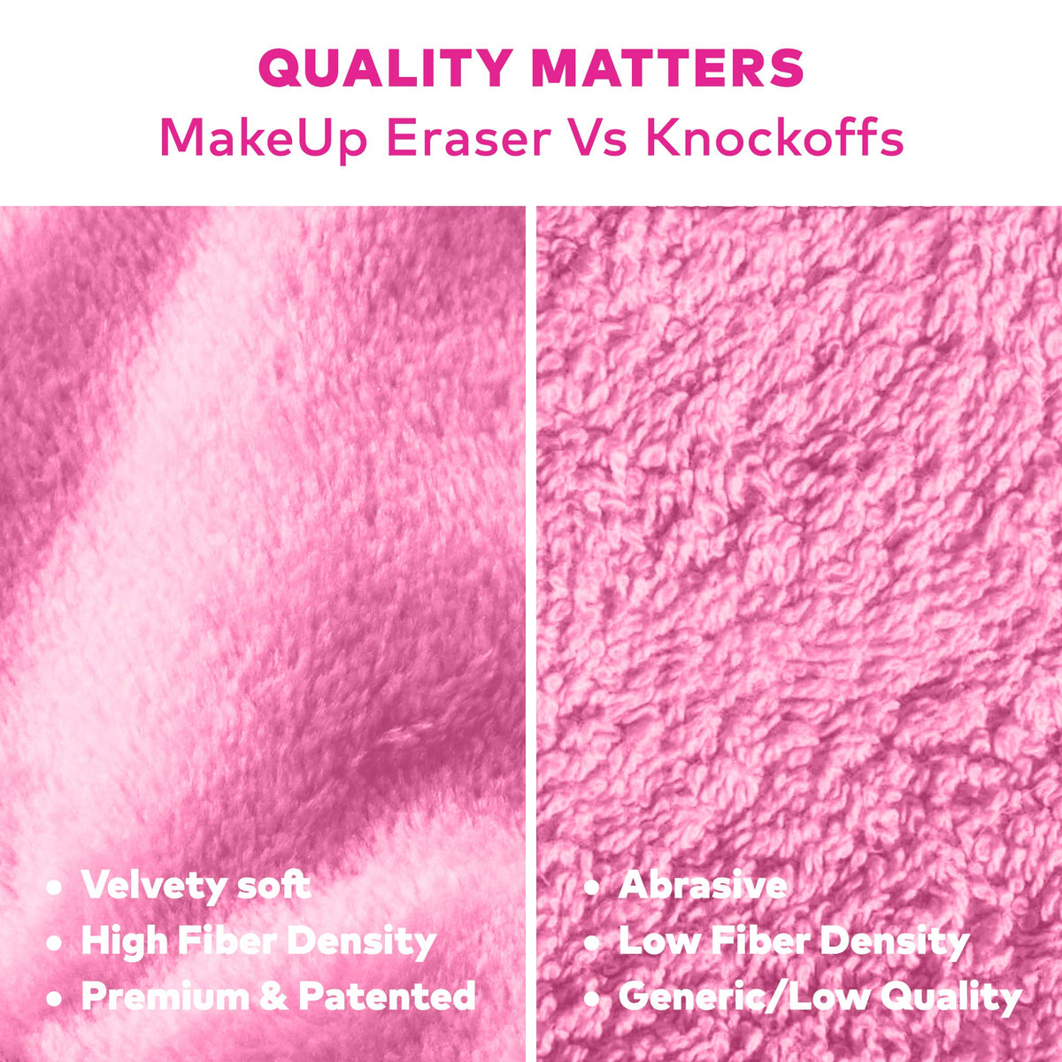 Original Pink MakeUp Eraser PRO | Best Seller