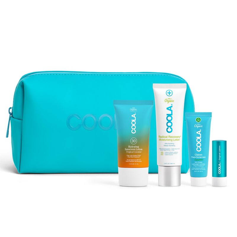 4 Piece Suncare Travel Essentials Set