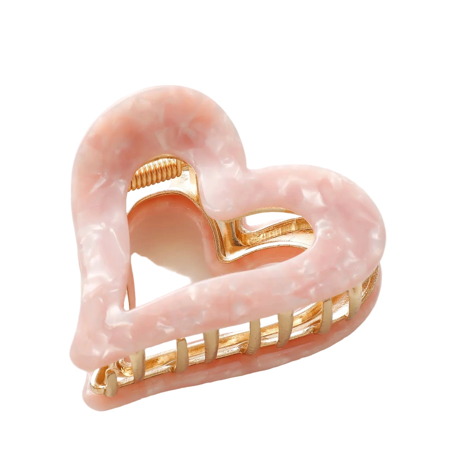 Juliette Valentine | Small Heart Metal Claw Clip