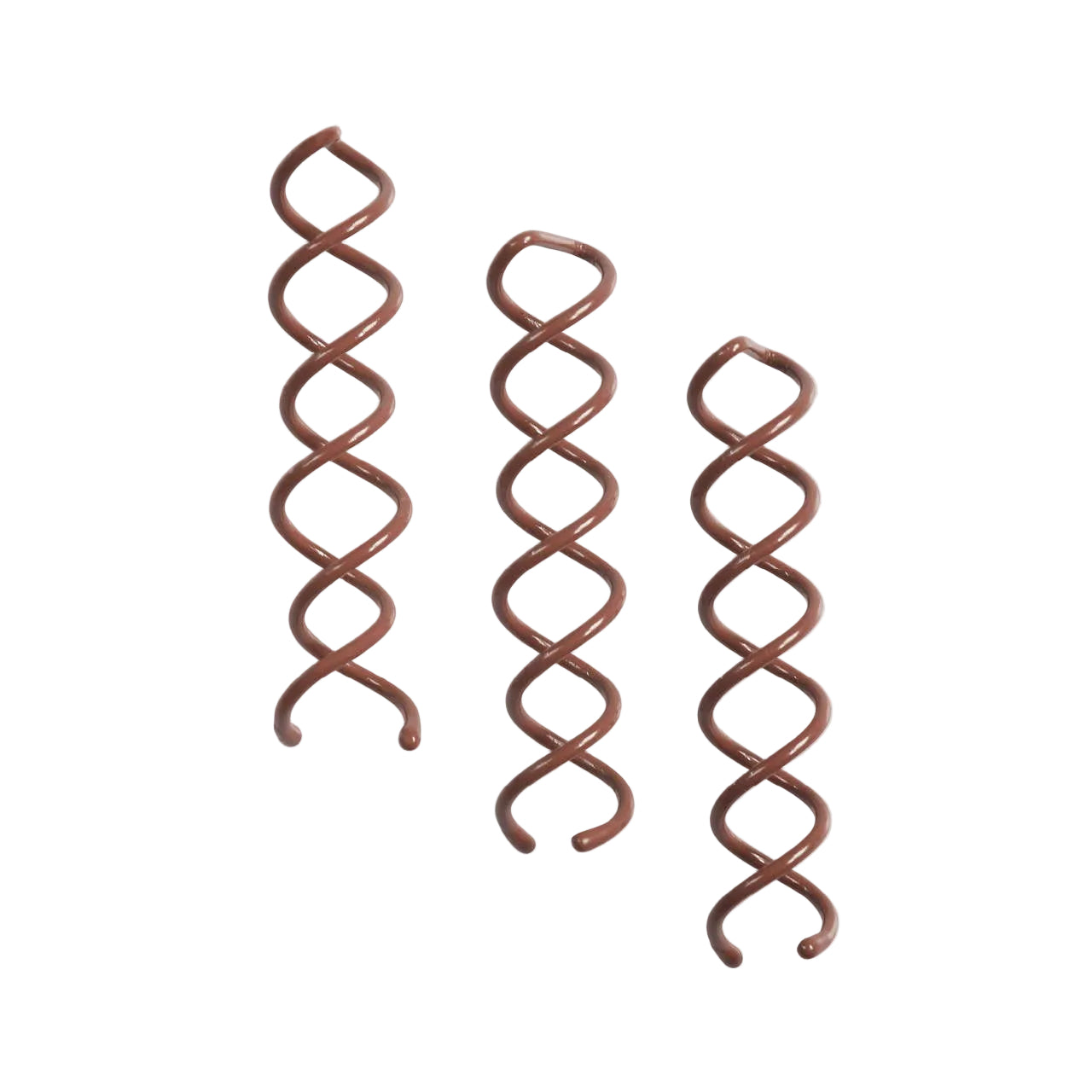 Bun Twist 3pc - Brown
