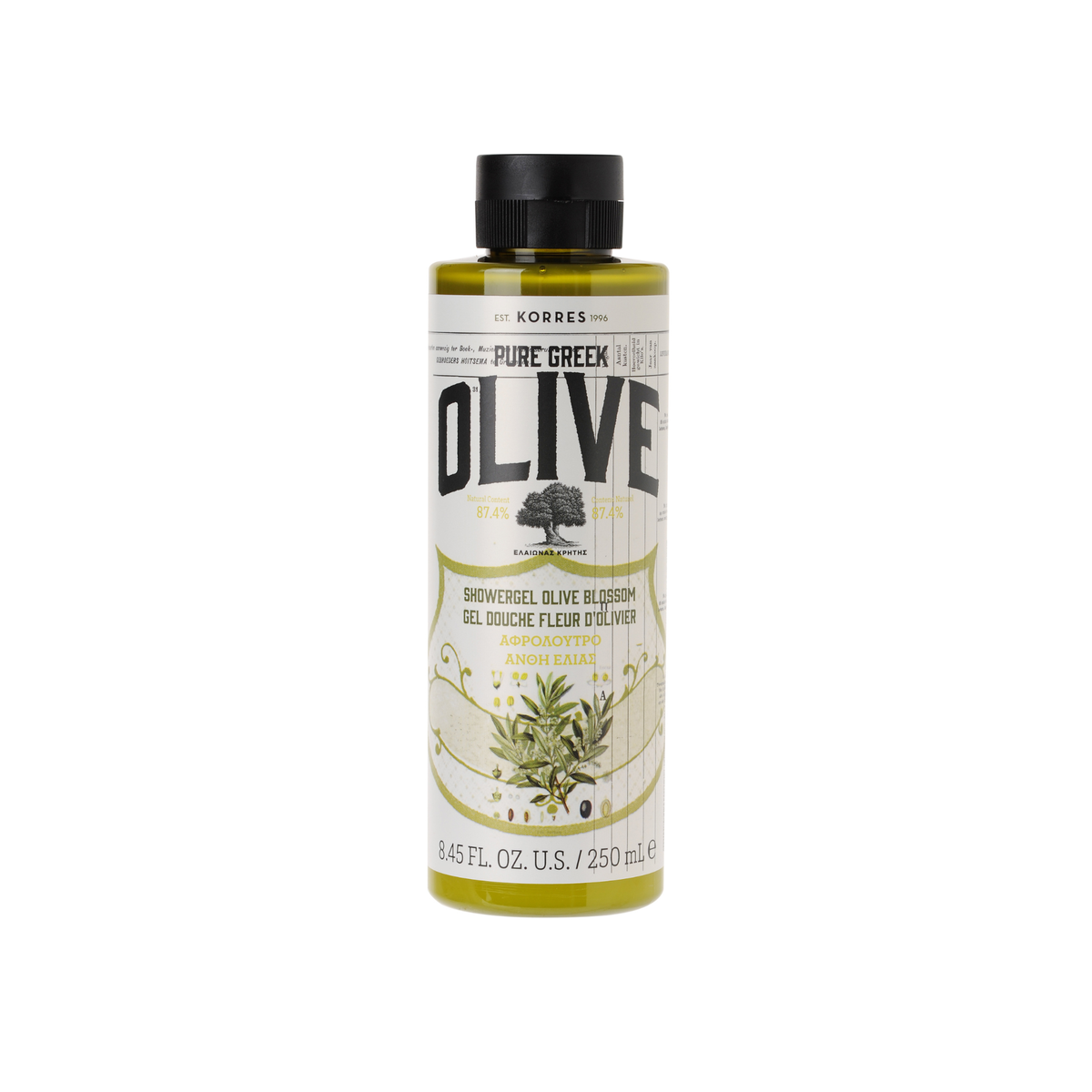 Pure Greek Olive Shower Gel