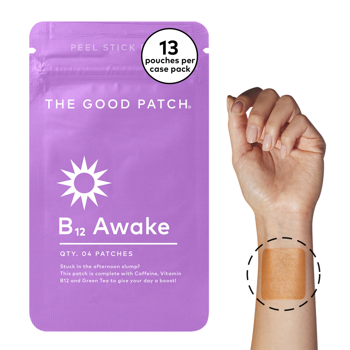 B12 Awake Wearable Wellness Patch