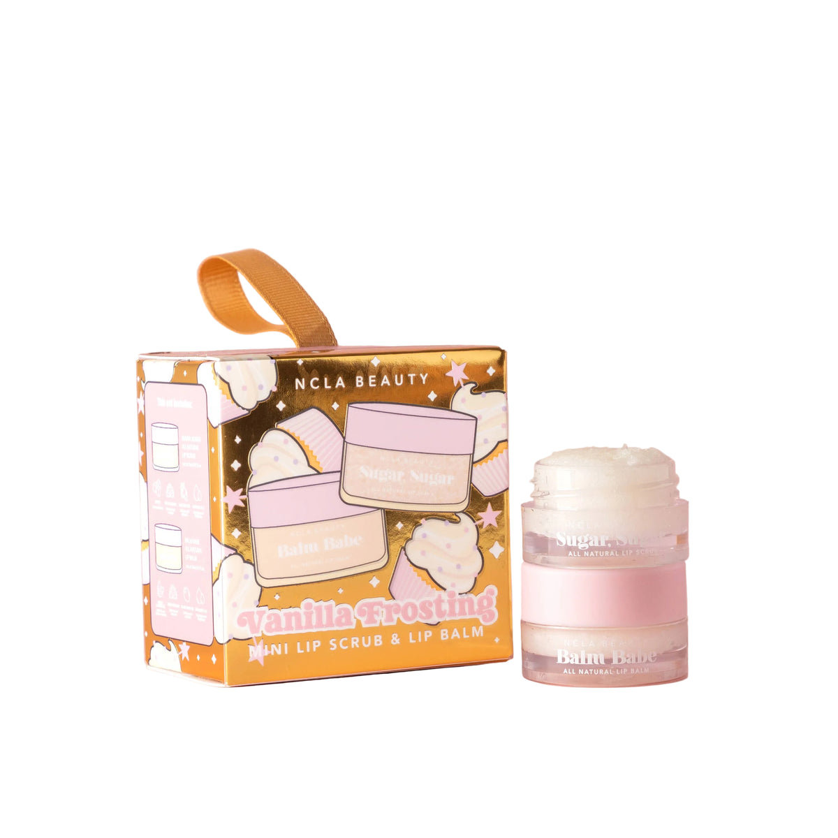 Ornament Mini - Vanilla Frosting Lip Scrub + Balm Set