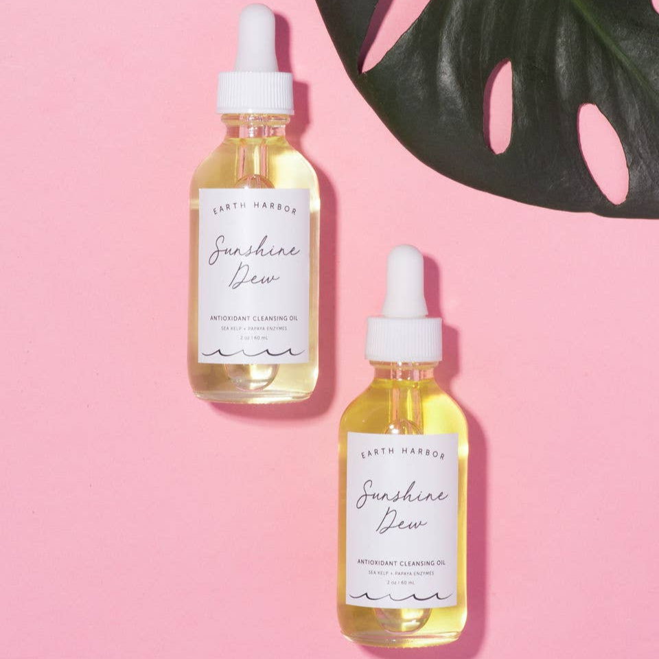 SUNSHINE DEW Cleansing Oil: Papaya Antioxidants + Enzymes