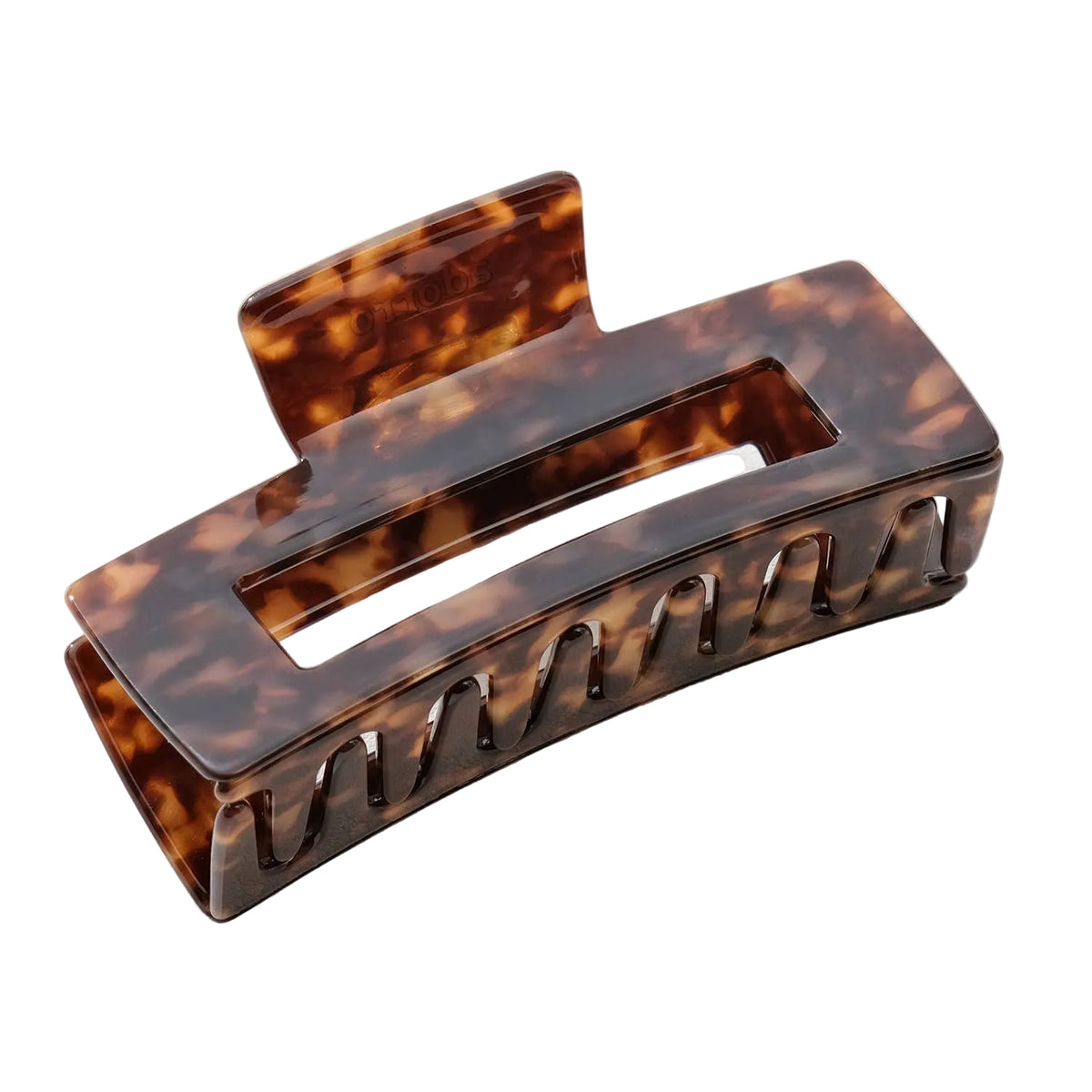 Luna Deep Tortoise Claw Clip