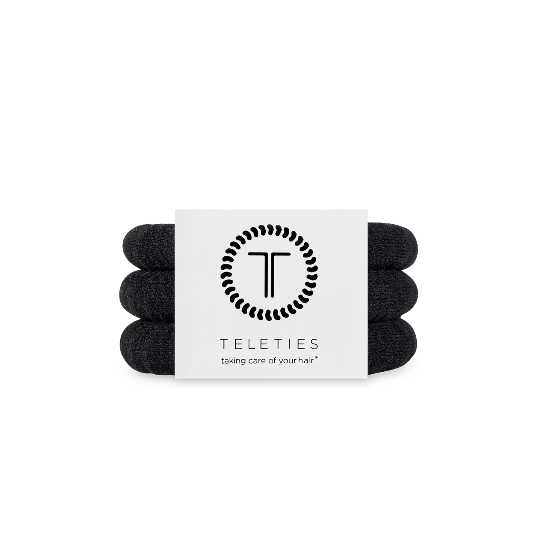 Nylon Hair Ties | Small | Jet Black
