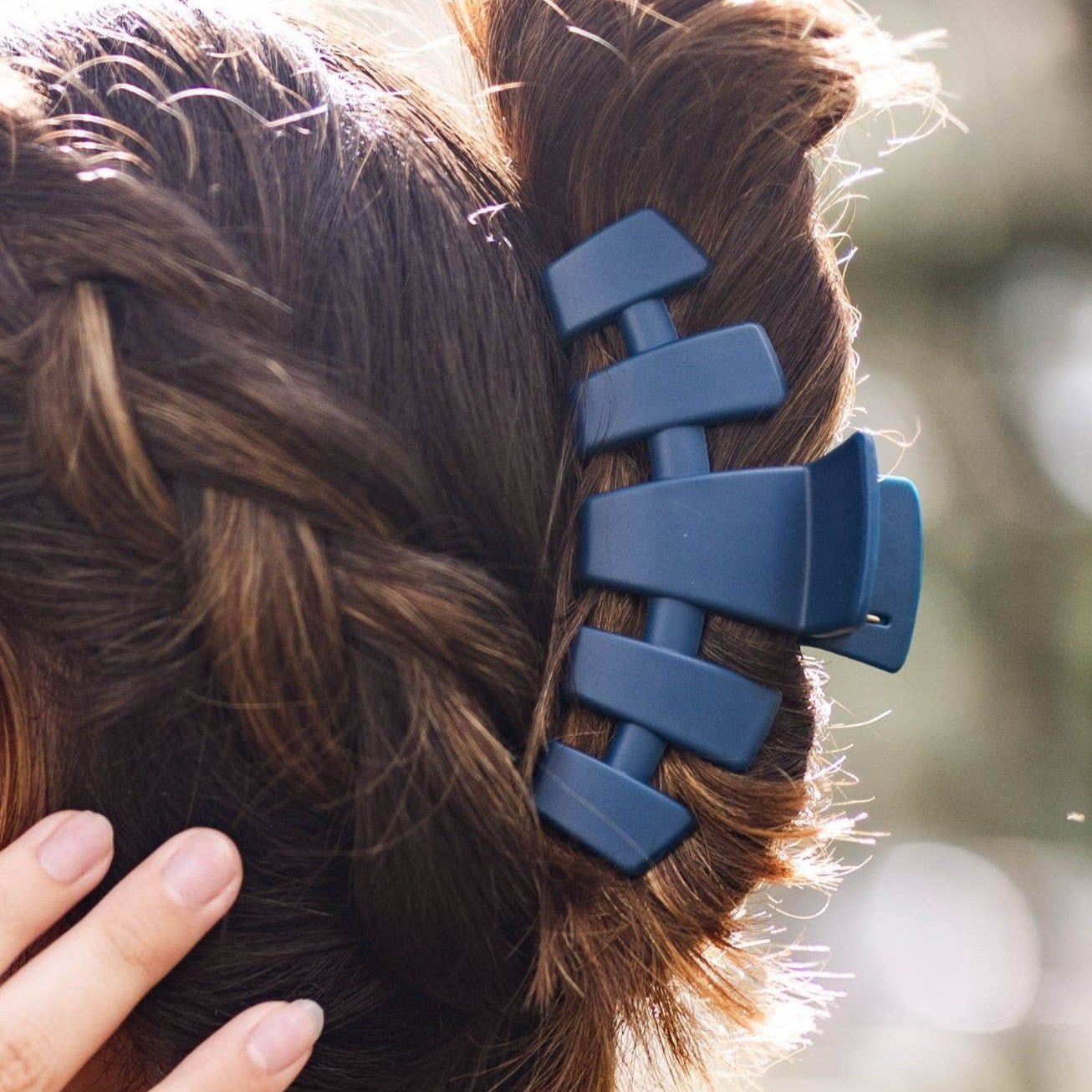 Classic Hair Clip | Midnight Rain