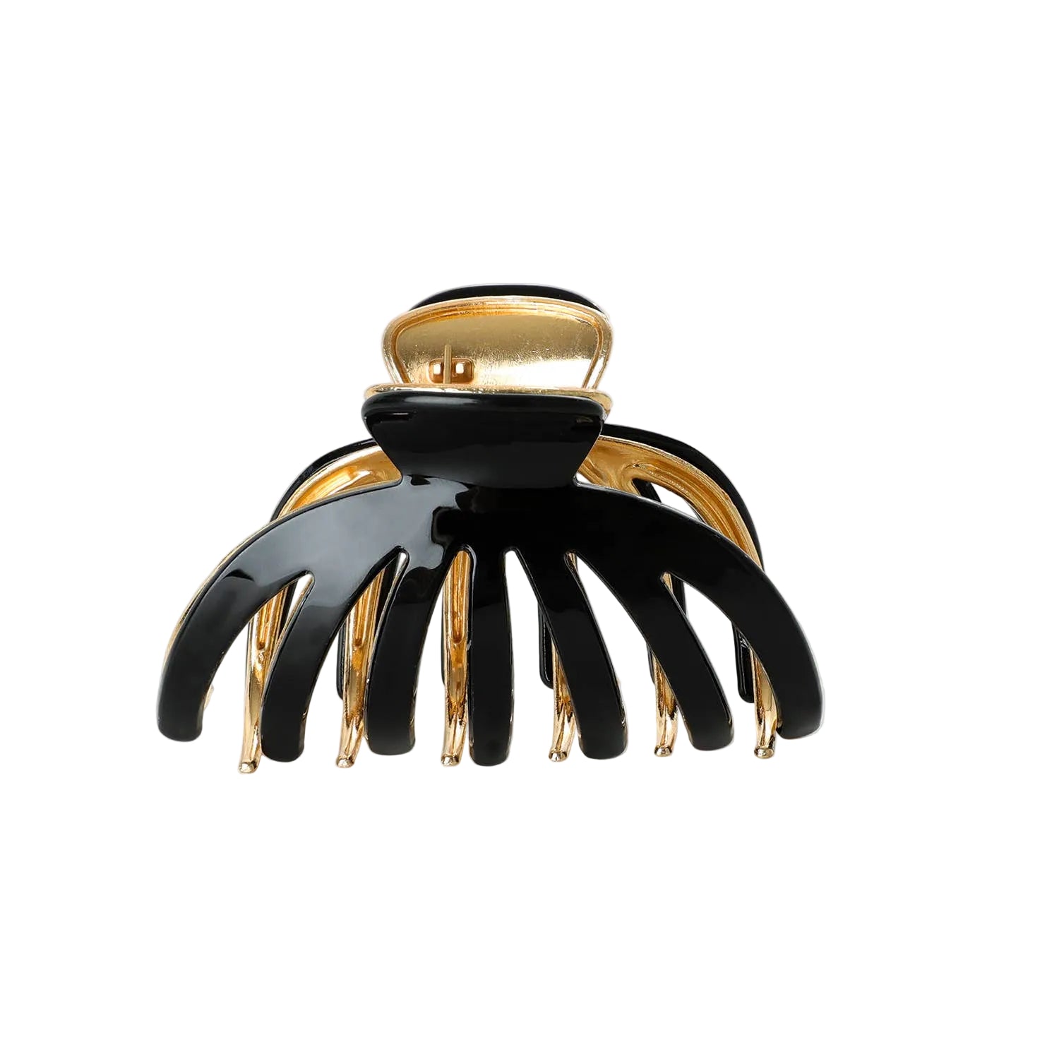 Hailey | Large Gold Metal Octopus Claw Clip