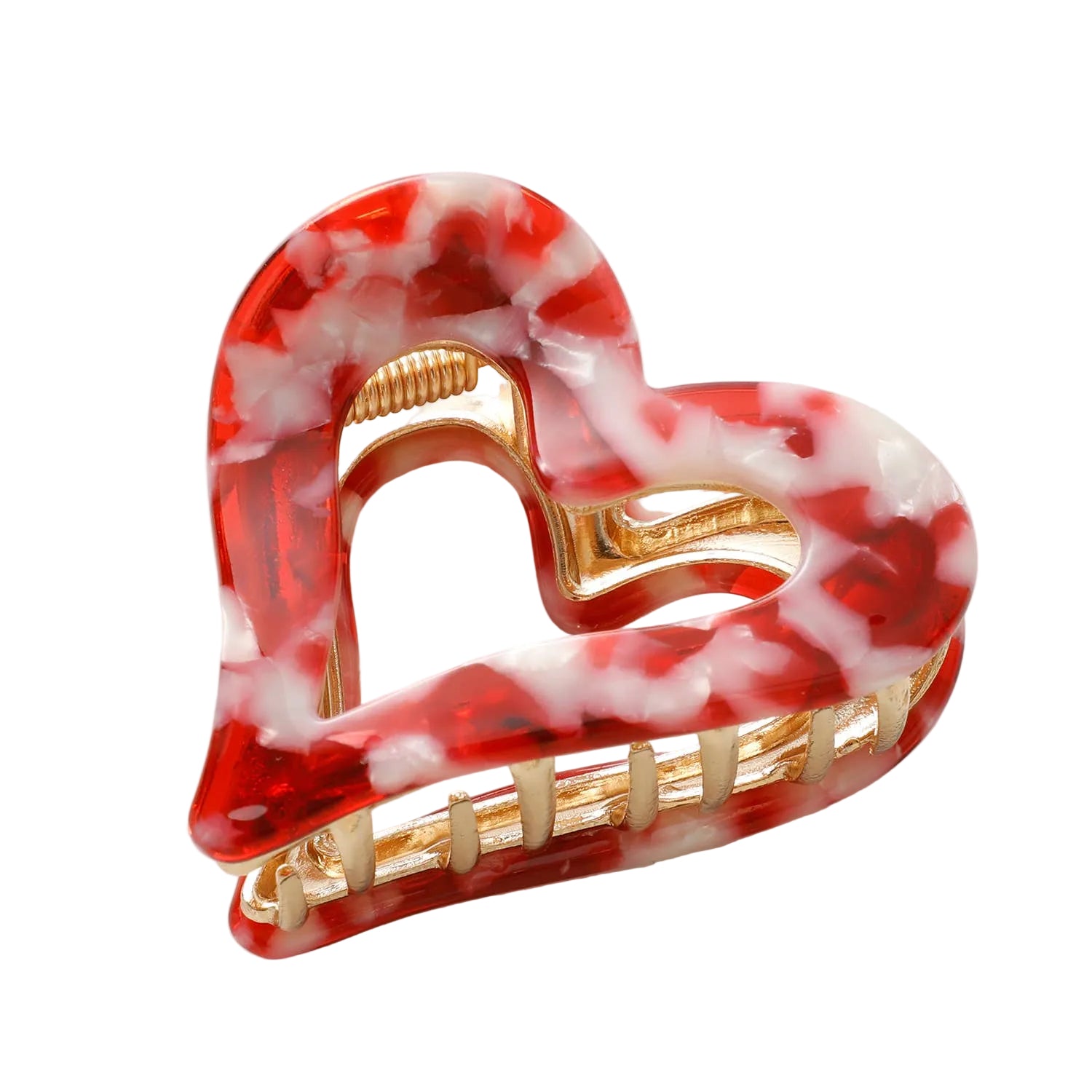 Juliette Valentine | Small Heart Metal Claw Clip