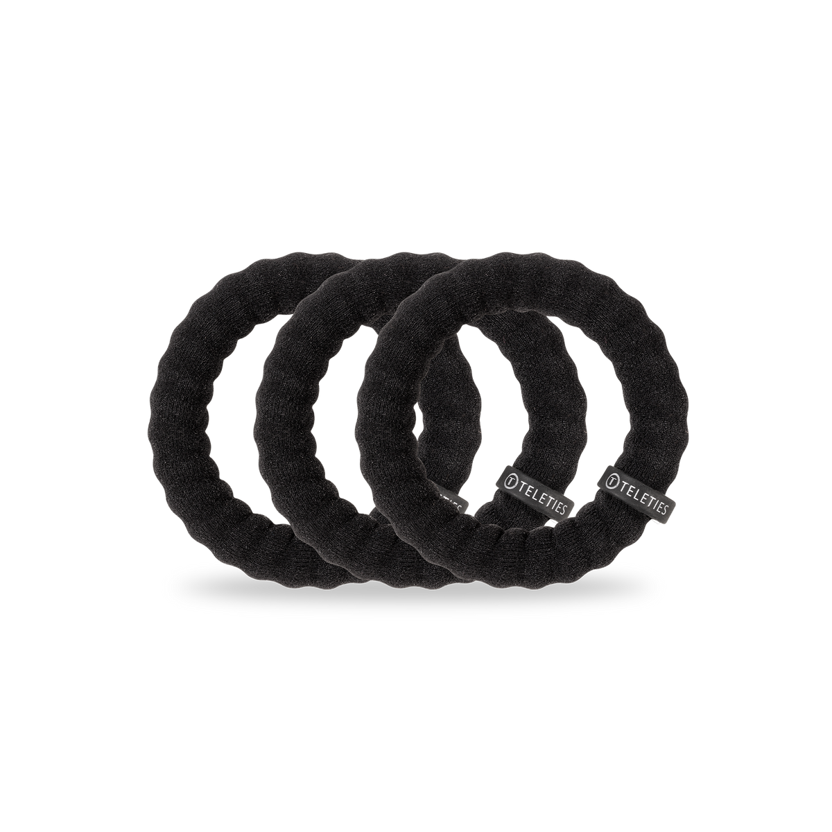 Nylon Hair Ties | Large | Jet Black