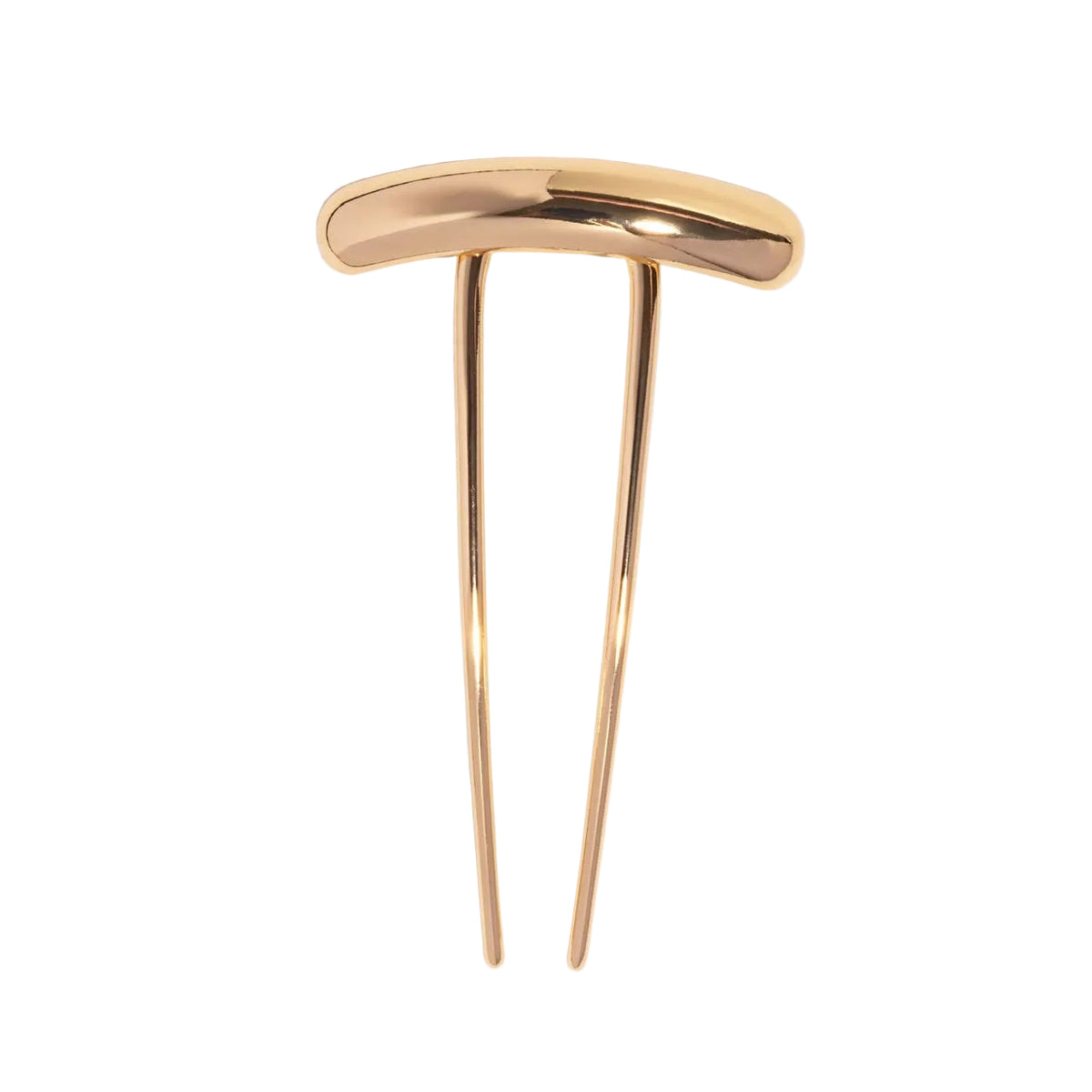 Mini Metal Barrette French Hair Pin - Gold