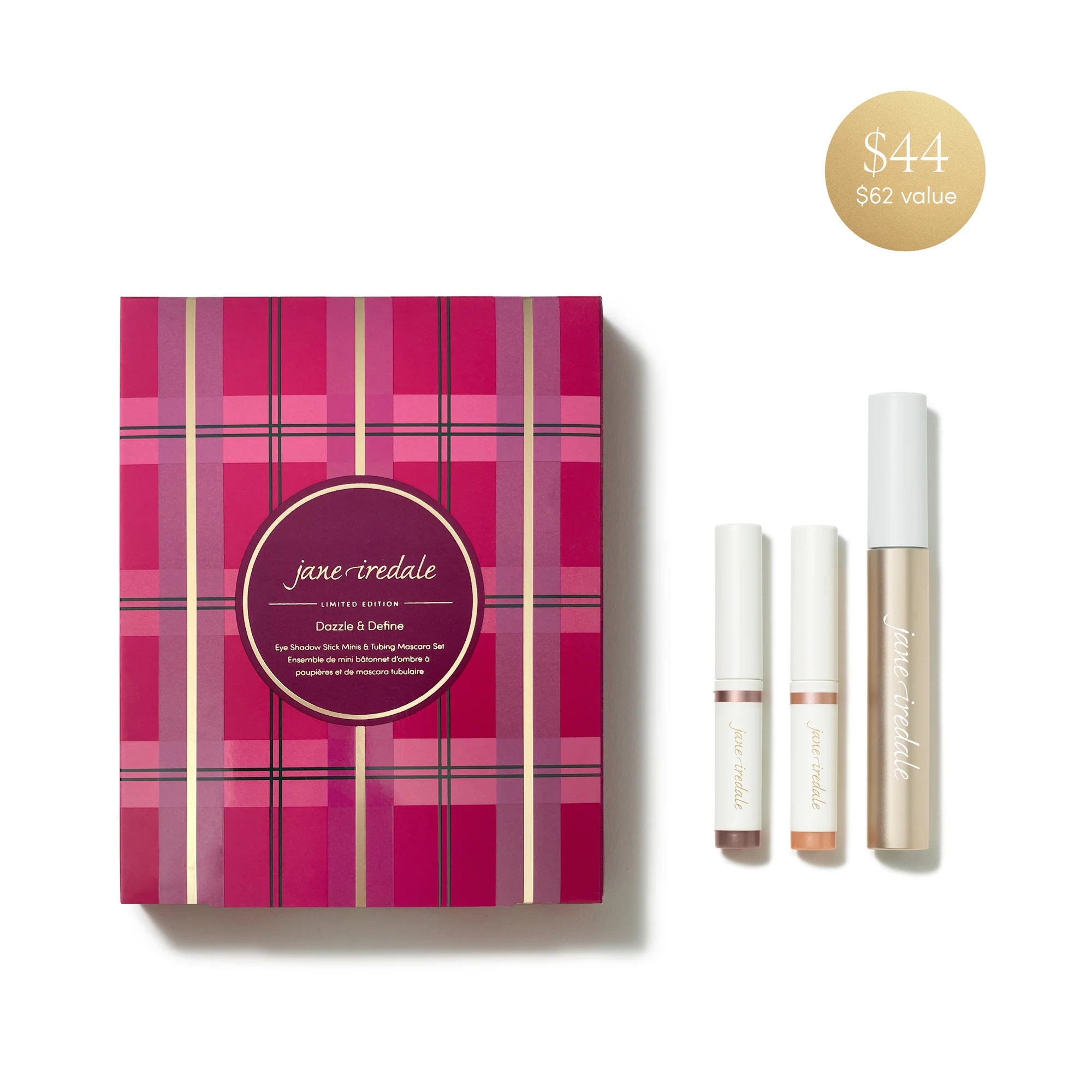 Dazzle & Define Eye Shadow Stick Mini & Tubing Mascara Set | $62 Value