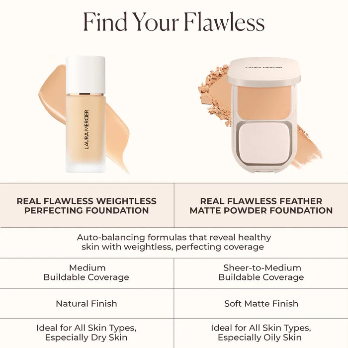 Real Flawless Feather Matte Powder Foundation