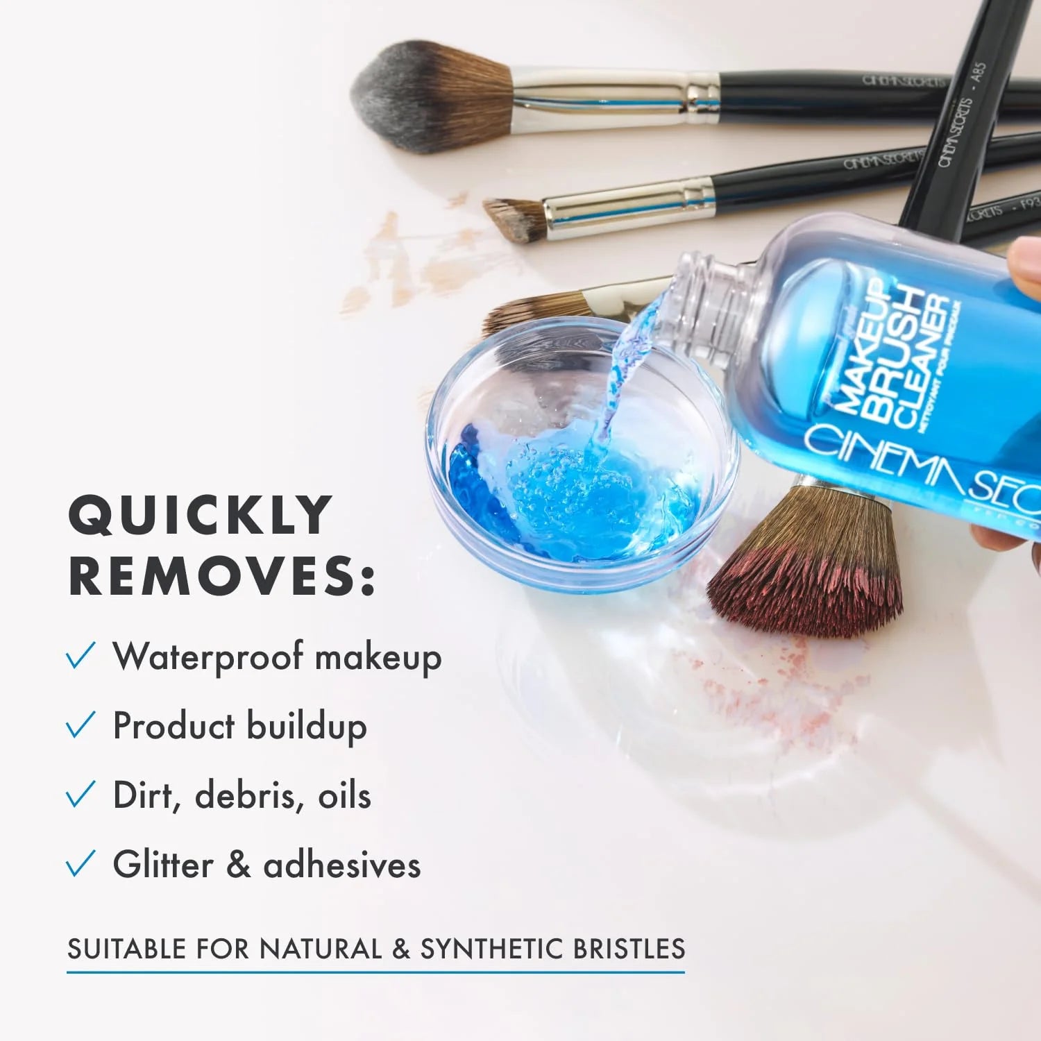 Professional Makeup Brush Cleaner Kit