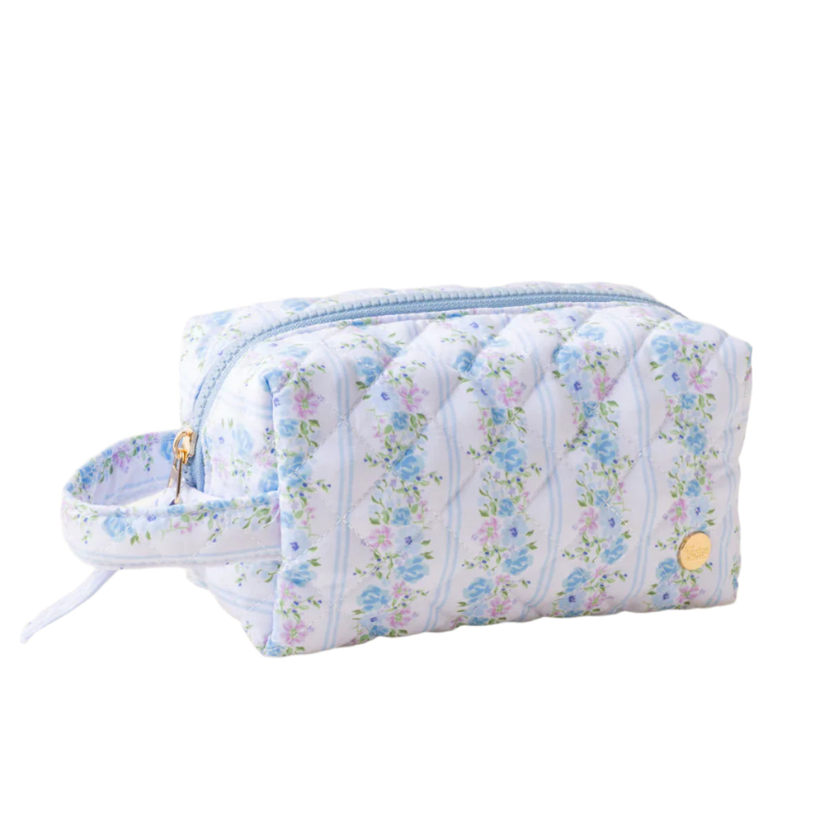 Essentials Quilted Cosmetic Pouch