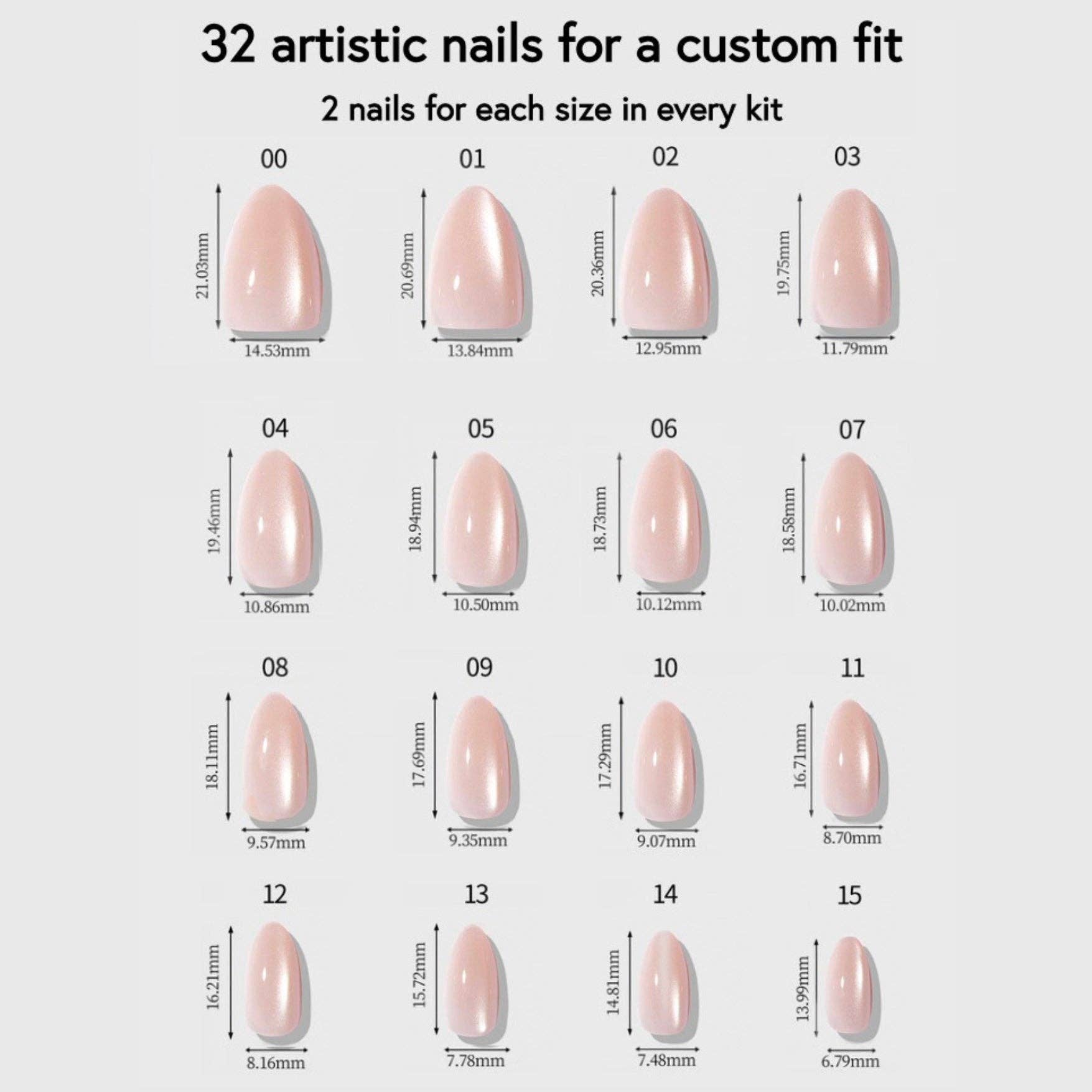 She Wears Crystals on Her Nails