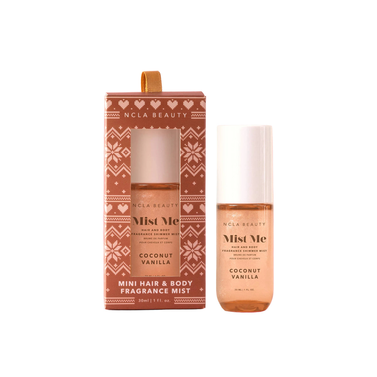 Mini Mist Me Coconut Vanilla Hair & Body Shimmer Mist