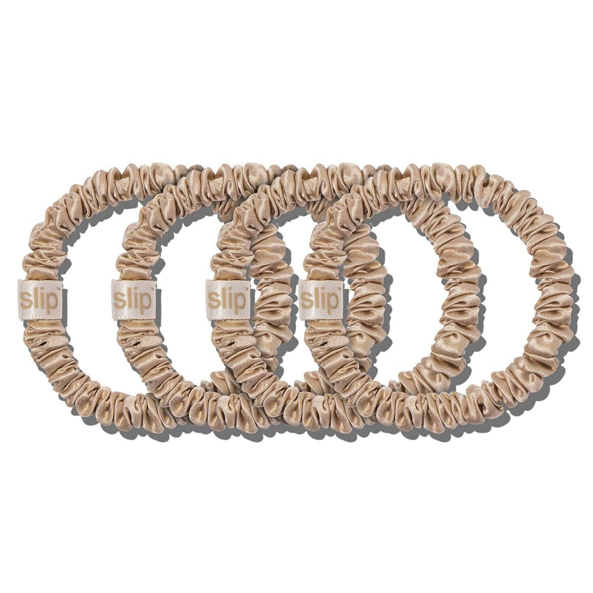 Back to Basics Blonde Skinny Scrunchies
