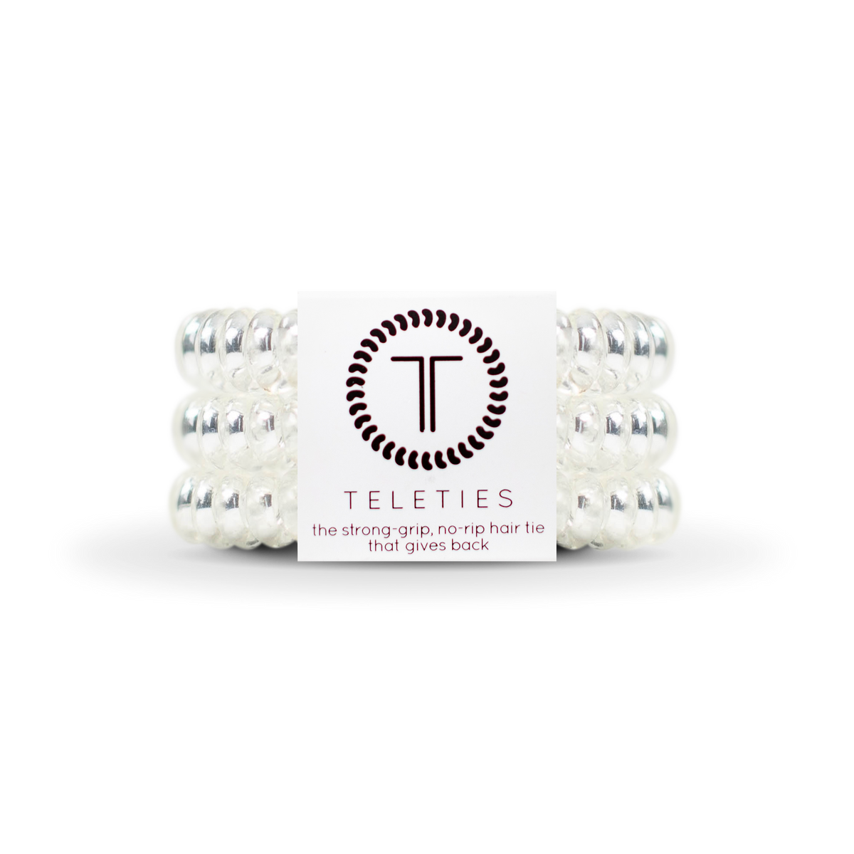 Spiral Hair Coils | Large | Crystal Clear