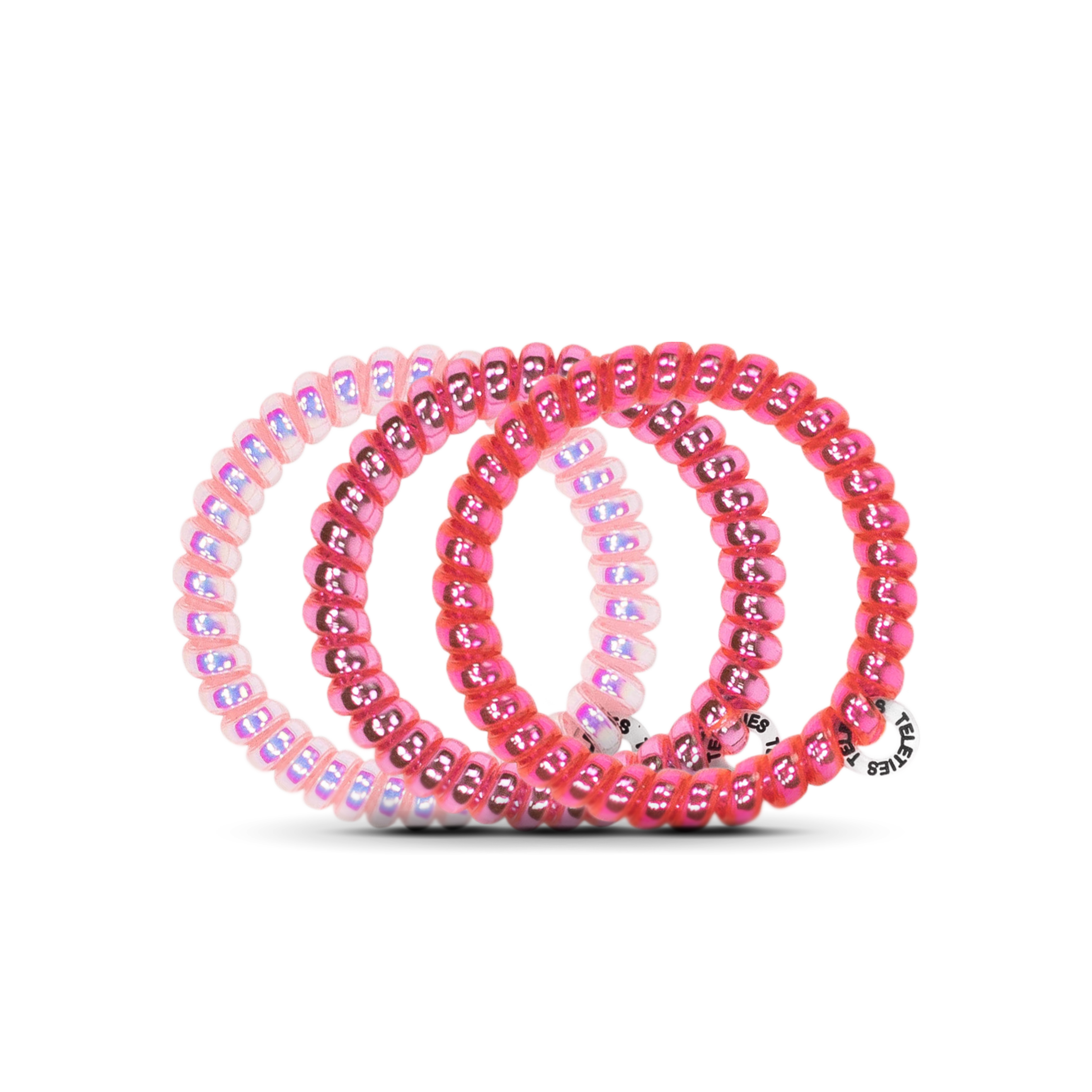 Spiral Hair Coils | Think Pink