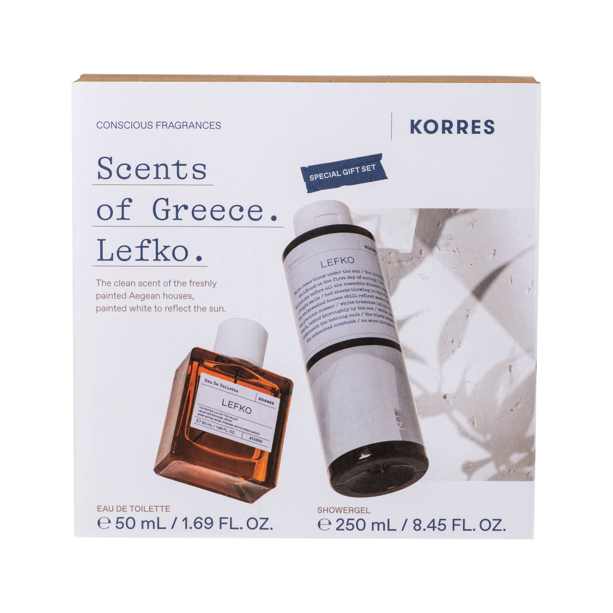 Lefko Eau de Toilette + Shower Gel ($87 Value)