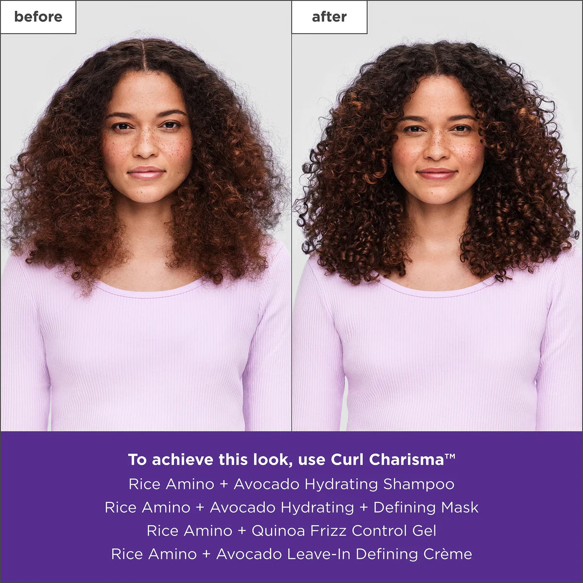 Curl Charisma Rice Amino + Avocado Hydrating Shampoo
