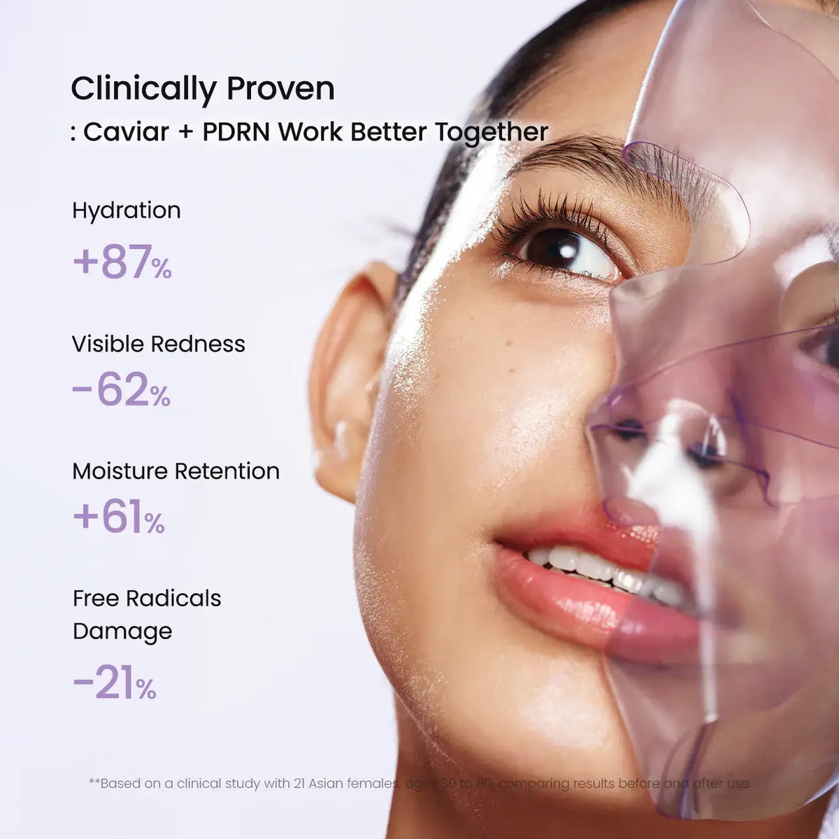 BIODANCE Rejuvenating Caviar PDRN Real Deep Sheet Mask Set of 4