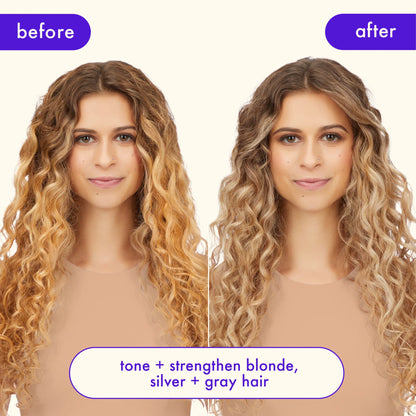 Bust Your Brass Cool Blonde Strength Repair Shampoo