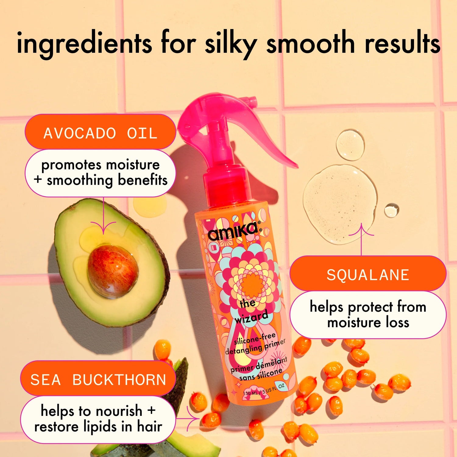The Wizard Silicone-Free Detangling Primer