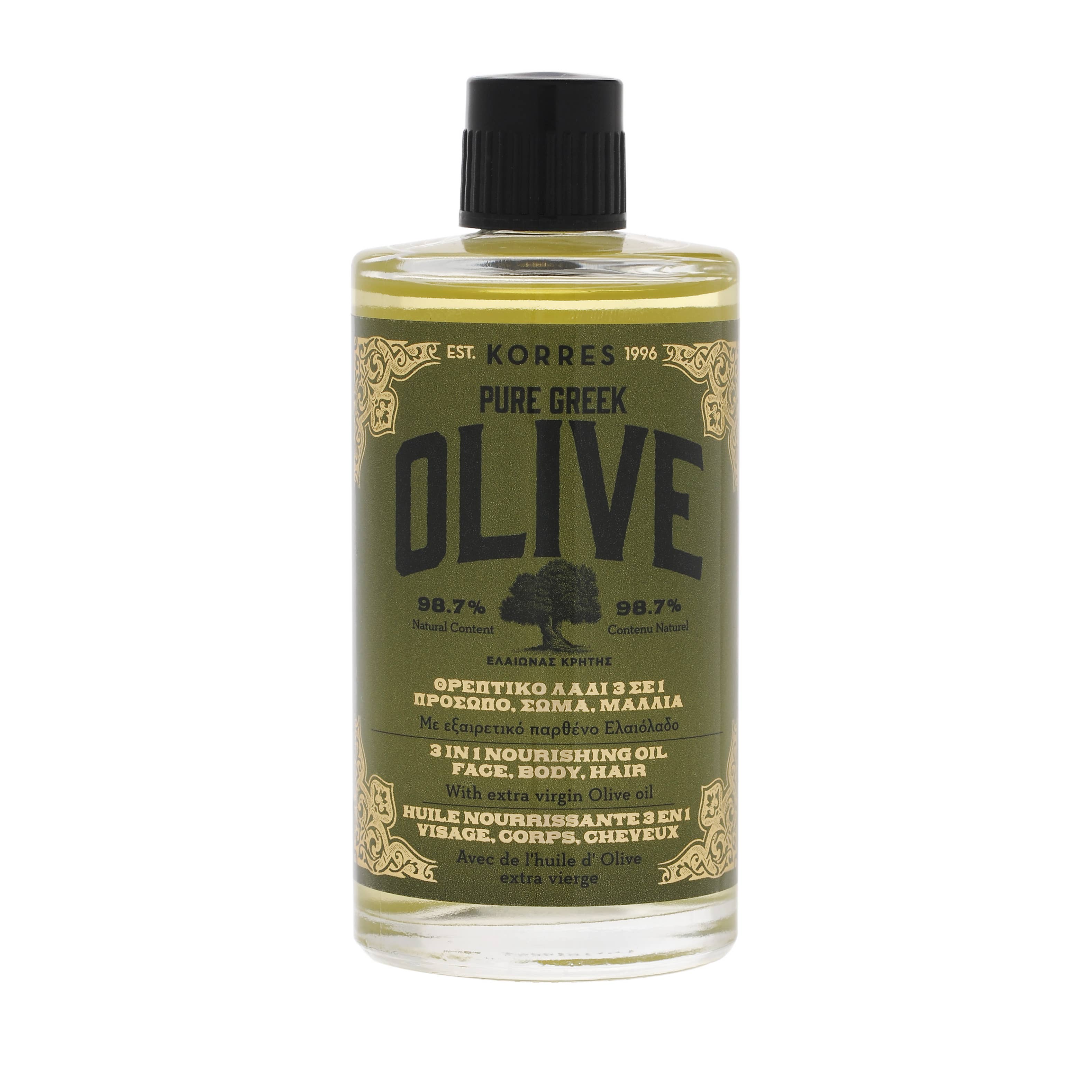 Pure Greek Olive 3-In-1 Nourishing Oil