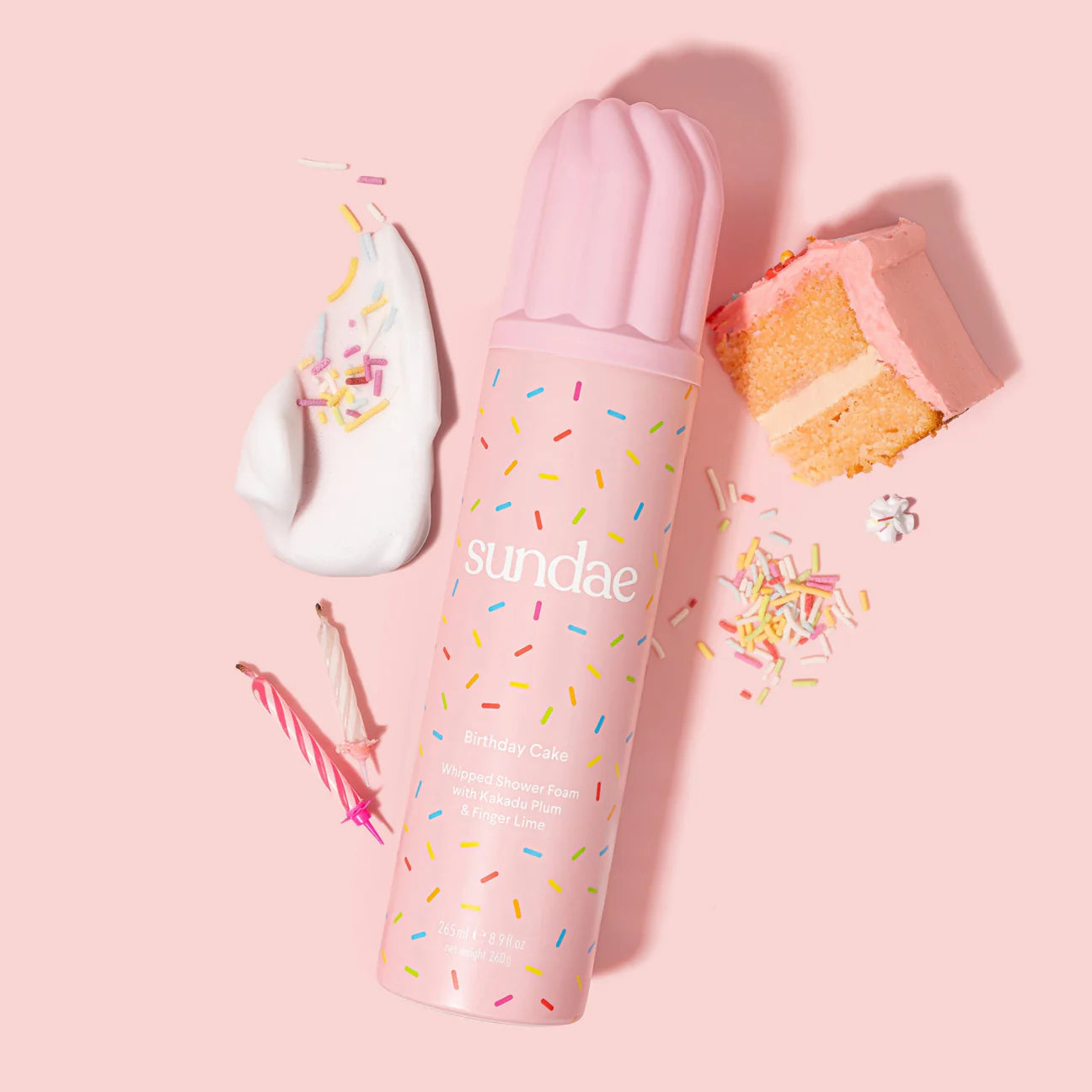 Whipped Shower Foam Birthday Cake Body Wash