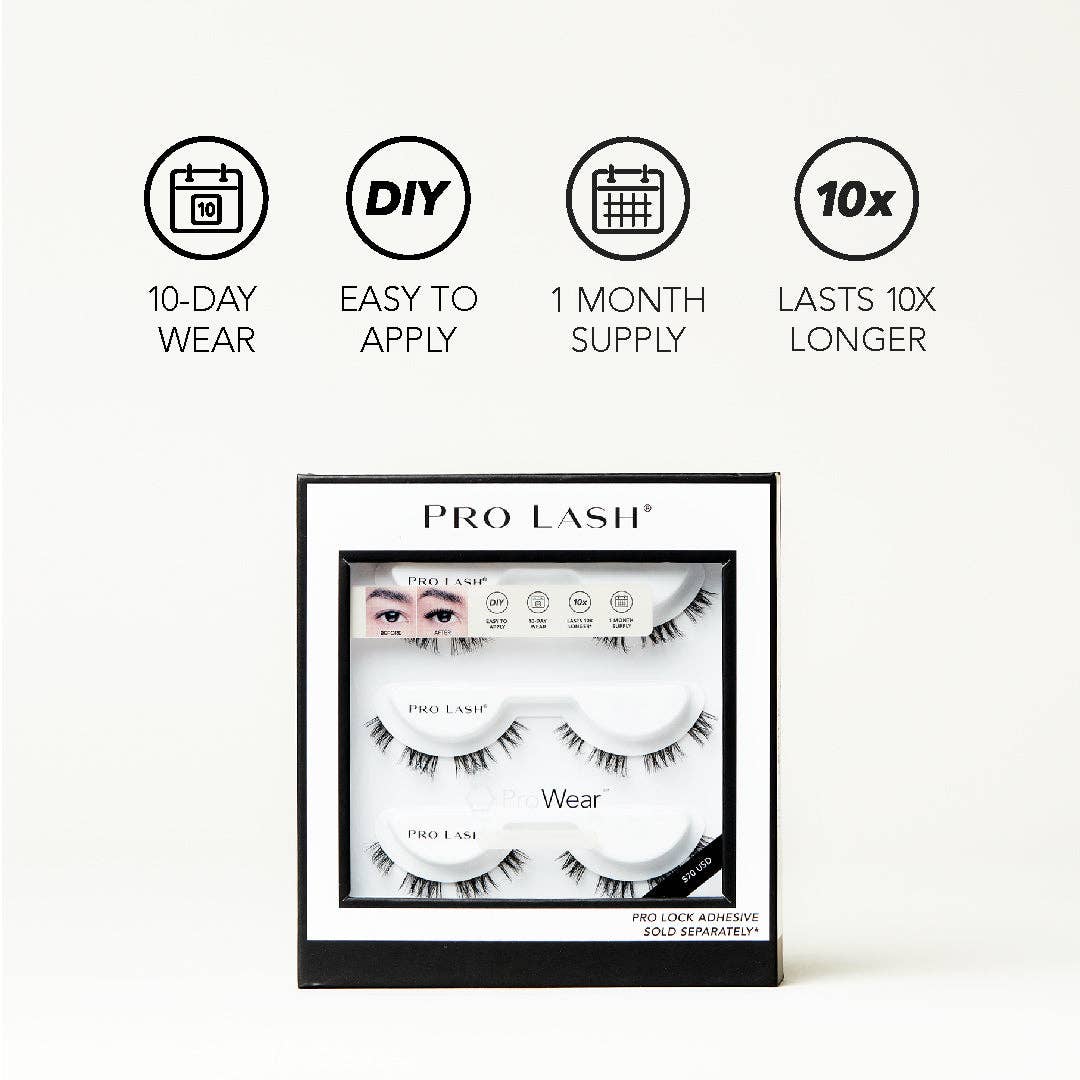 3 Pack Lash Set - Black