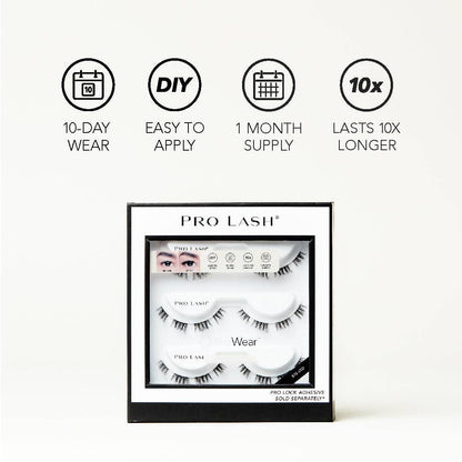 3 Pack Lash Set - Black
