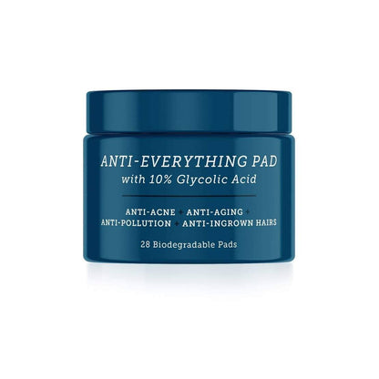 Men’s Exfoliating Face Wipes, Glycolic &amp; Salicylic Acid Pads