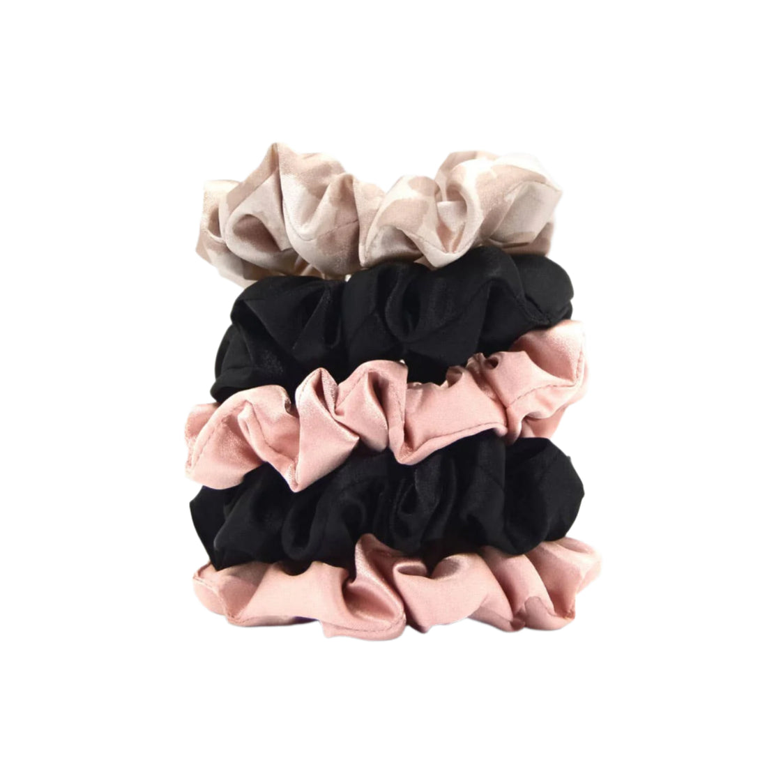 Satin Sleep Scrunchies 5pc - Assorted