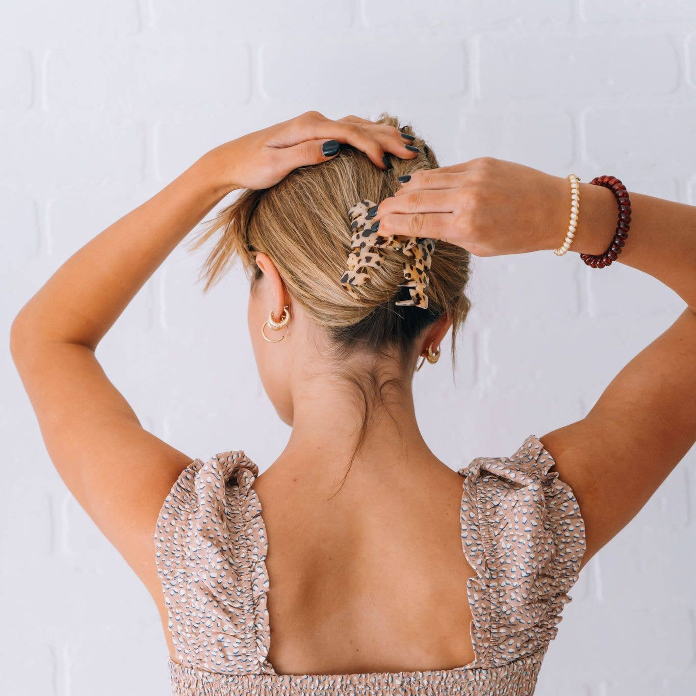 Classic Hair Clip | Large | Blonde Tortoise