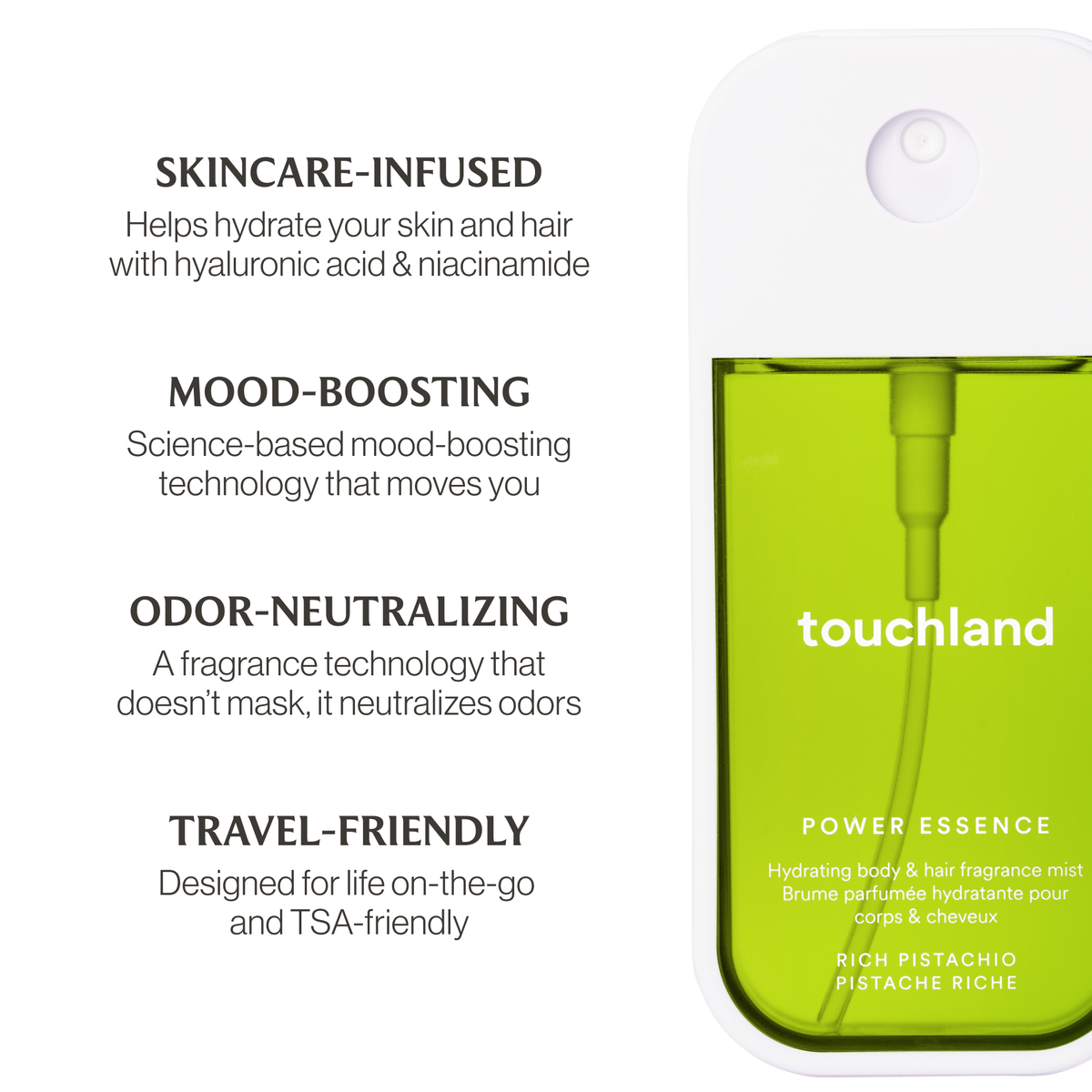 Rich Pistachio Power Essence Body &amp; Hair Fragrance Mist