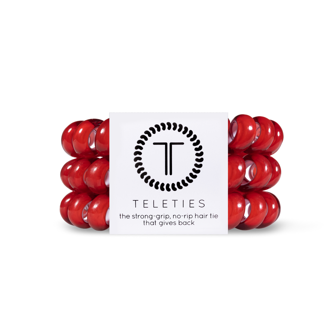 Spiral Hair Coils | Scarlet Red