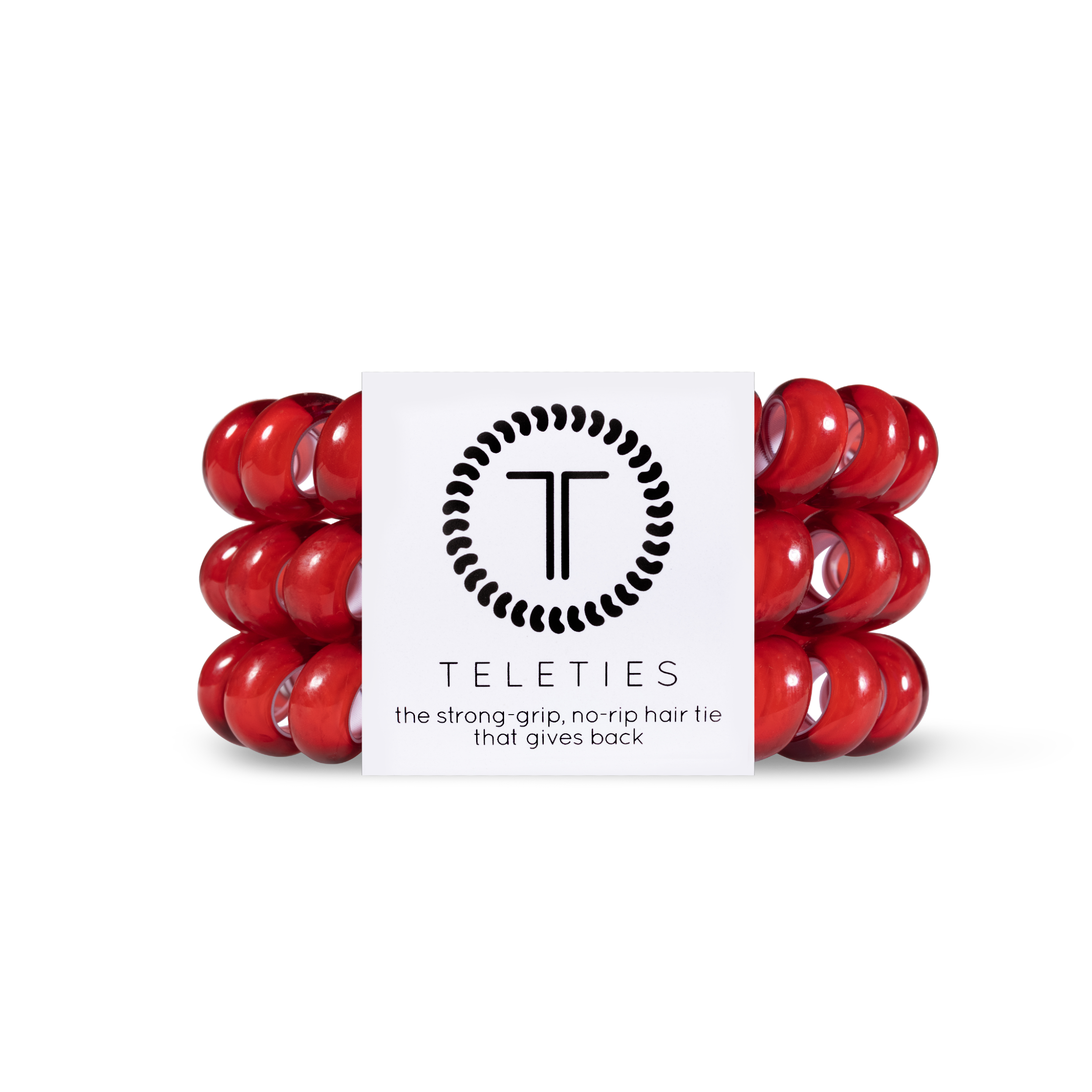 Spiral Hair Coils | Scarlet Red