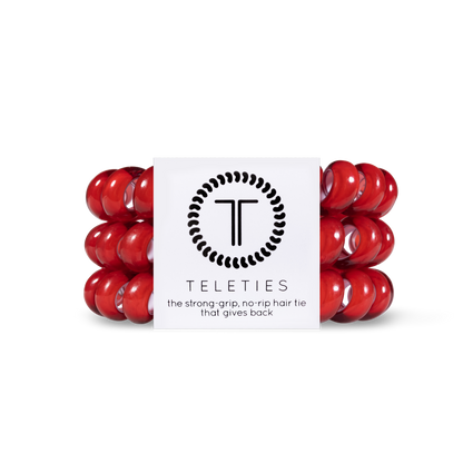 Spiral Hair Coils | Scarlet Red
