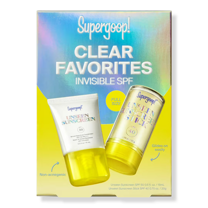Clear Favorites Invisible SPF Set